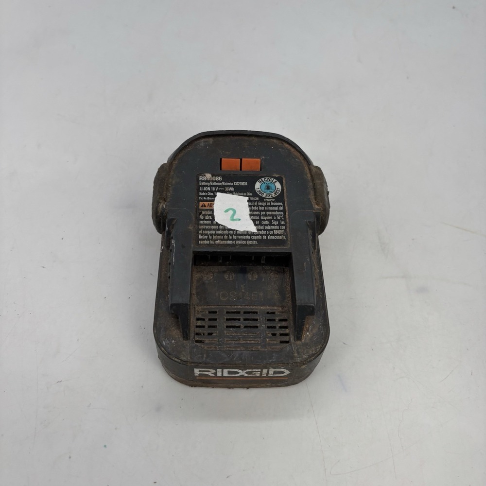 18Volt Hyper Lithium Battery Ridgid 18V Rigid 18V Tools US Working
